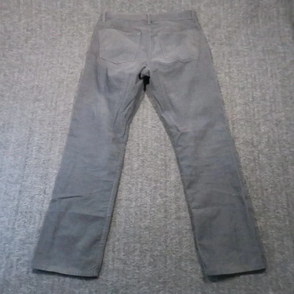 Banana Republic Straight Corduroy Pants 30x30‎ Castle Grey Academia Preppy 90s